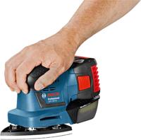 Bosch Professional GSS 18V-10 Accu Vlakschuurmachine 18V Basic Body in L-Boxx - 06019D0202 - thumbnail