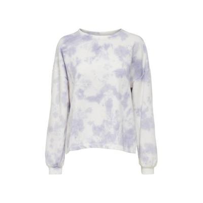 ONLY tie-dye trui ONLMAYA paars/ecru ONLY tie-dye trui ONLMAYA paars/ecru