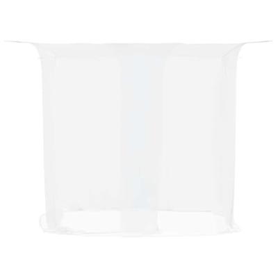VidaXL Hangende klamboe 156 gaas 220x100x150 cm wit - thumbnail