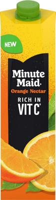 Minute Maid Orange Nectar sinaasappelsap, 1 l, pak van 6 stuks