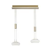 Paul Neuhaus 2-lichts hanglampQ-Etienne messing - 2076-60 - thumbnail