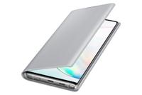 LED View Cover EF-NN970 - Flip cover voor mobiele telefoon - textiel - zilver - voor Galaxy Note 10 (Unlocked), Note10 - thumbnail