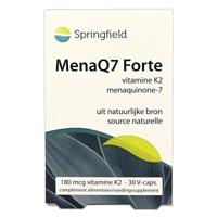Springfield MenaQ7 Forte vitamine K2 180 mcg 30 Vegetarische capsules - thumbnail