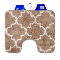 Wicotex toiletmat 50x60 cm taupe marseille - thumbnail