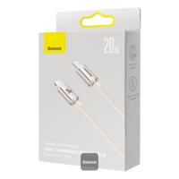 Kabel USB naar Lightning Baseus CAJY001304 Roze 1,2 m - thumbnail