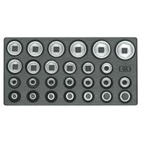 Gedore 1500 ES-19 6626580 Steeksleutels 0 mm 26-delig - thumbnail