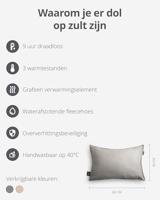 Duux Mellow Cushion (40 x 60) Elektrische deken Grijs - thumbnail