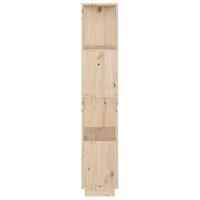 Boekenkast/kamerscherm 51x25x132 cm massief grenenhout - thumbnail