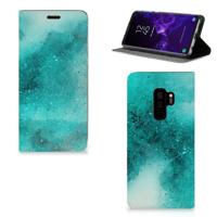 Bookcase Samsung Galaxy S9 Plus Painting Blue - thumbnail