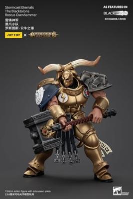 Warhammer Age of Sigmar Actionfigur Stormcast Eternals The Blacktalons Rostus Oxen hammer 20 cm - thumbnail