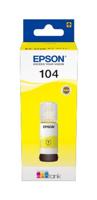 Epson 104 EcoTank inktfles Inkt Geel - thumbnail