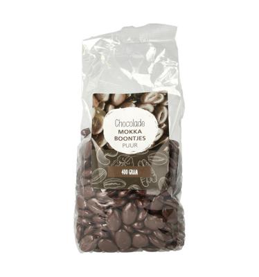 MijnNatuurwinkel Chocolade mokka boontjes puur 400 Gram