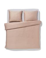 HEMA Dekbedovertrek 200x200/220cm satijn taupe (taupe) - thumbnail