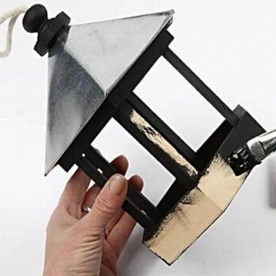 Creativ Company Vogelvoederhuis met zinken dak, afm 22x18x16,5 cm, 1 stuk