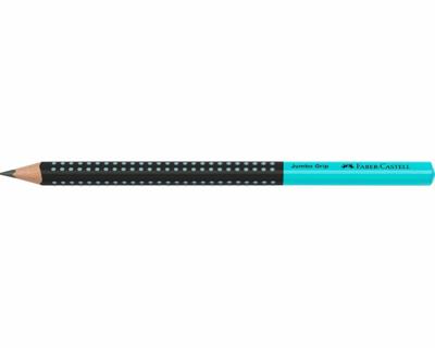 Faber Castell Grafietpotlood Jumbo Grip - Zwart/Turquoise