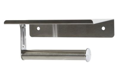 Toiletrolhouder DKD Home Decor 18 x 9,7 x 7,5 cm Zilverkleurig Roestvrij staal