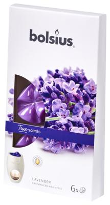 Bolsius True Scents waxmelts lavender 6 Stuks Bolsius True Scents waxmelts lavender 6 Stuks
