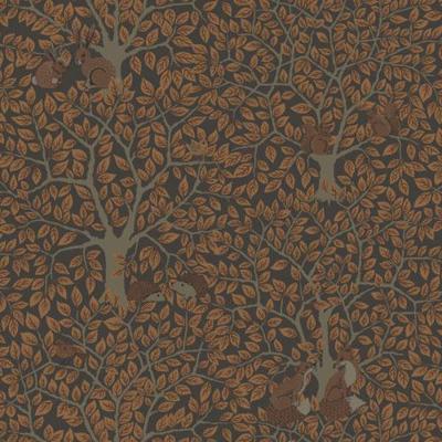 Dutch Wallcoverings Gronhaga - Per Chocolate - Bruin