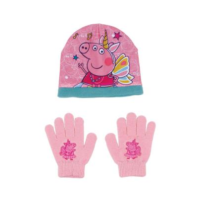 Muts en Wanten Peppa Pig Cosy corner Roze Muts en Wanten Peppa Pig Cosy corner Roze