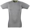 Tombo TL515 Men´s Slim Fit T-Shirt - Grey Marl/Grey - S