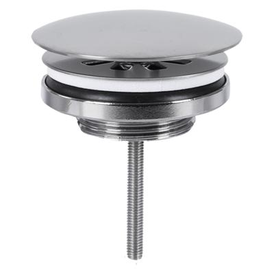 Wastafel Afvoerplug Differnz Always Open Large 10 cm Mat Chroom Wastafel Afvoerplug Differnz Always Open Large 10 cm Mat Chroom