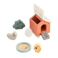 Done By Deer tiny farm houten speelset clucky - thumbnail