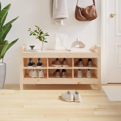 Halbankje 110x40x60 cm massief grenenhout Halbankje 110x40x60 cm massief grenenhout