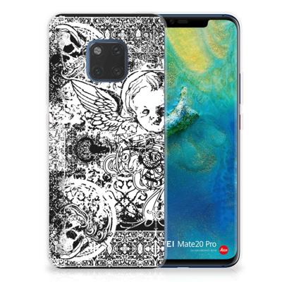 Silicone Back Case Huawei Mate 20 Pro Skulls Angel Silicone Back Case Huawei Mate 20 Pro Skulls Angel