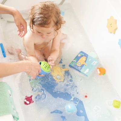 Badabulle Badmat met thermometer Zeedieren