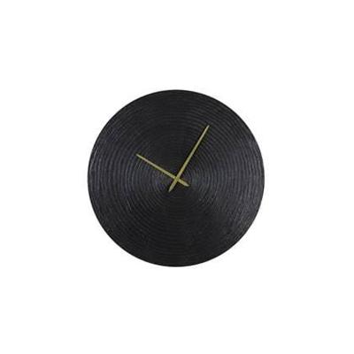 Light & Living Klok 'Cervino' 58cm, kleur Antiek Zwart