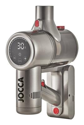 JOCCA Draadloze Touchscreen Steelstofzuiger - 8000 Pa - 55 minuten - 0,7 L - Grijs
