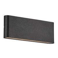 Nordlux Kniver 2118181003 Buitenlamp (wand) LED LED vast ingebouwd 10.00 W Zwart - thumbnail