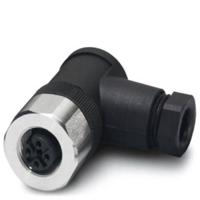 Phoenix Contact 1553297 Sensor/actuator connector, niet geassembleerd M12 Aantal polen (sensoren): 5 Bus, haaks 1 stuk(s) - thumbnail