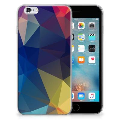 Apple iPhone 6 | 6s | TPU Hoesje | Polygon Dark Apple iPhone 6 | 6s | TPU Hoesje | Polygon Dark