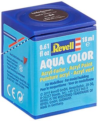 Revell 36184 Aqua Color verf Leer-bruin (mat) Kleurcode: 84 RAL-kleurcode: 8027 Doos 18 ml