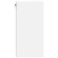 Hangkast 30x29,5x60 cm bewerkt hout wit - thumbnail