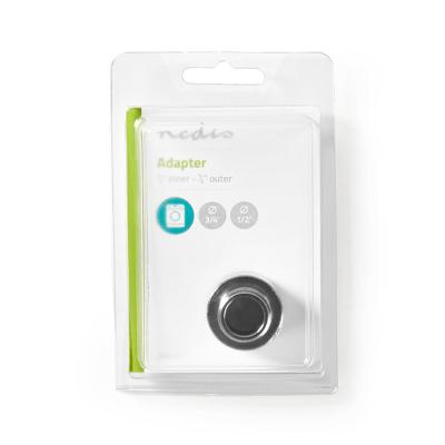 Nedis Slangadapter | 3/4&apos;&apos; | 1/2&apos;&apos; | Zilver | 1 stuks - WAHA3412 WAHA3412