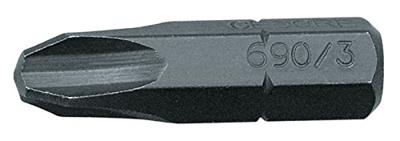Gedore 690 2 L S-010 6541400 Kruis-bit PH 2 Chroom-vanadium speciaal staal Gebruineerd C 6.3 1 stuk(s)