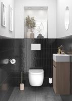 Ben Lavion fonteinkraan geborsteld messing pvd - thumbnail