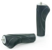 Widek urban-hybride verstelbaar fiets handvat - 120mm - zwart - thumbnail