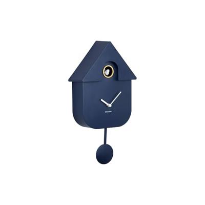 Wall Clock Modern Cuckoo Dark Blue Wall Clock Modern Cuckoo Dark Blue