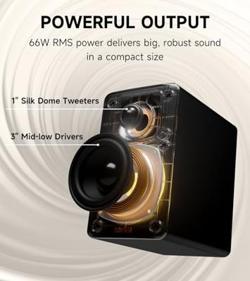 Edifier M60 PC speaker Zwart - thumbnail