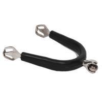 Pagony Rol Spoor met rubber zwart maat:25 - thumbnail