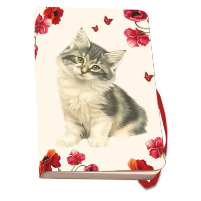 Franciens Katten Notitieboek A6 Kittens & Poppies