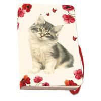 Franciens Katten Notitieboek A6 Kittens & Poppies - thumbnail