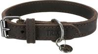 Hondenhalsband Trixie Rustic Donkerbruin XS/S 27-34 cm - thumbnail