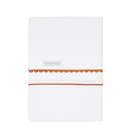 Little Dutch laken Pure Rust rounded geborduurd-70x100 cm - thumbnail