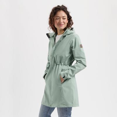 Travelin' Women - Waterproof jack - Groen - Maat XXL Travelin' Women - Waterproof jack - Groen - Maat XXL