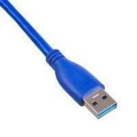 Akyga AK-USB-28 USB-kabel USB 3.2 Gen1 USB-A stekker, USB-A bus 1.00 m Zwart - thumbnail