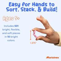 MARIOINEX Mini Waffle-blokjes Expert, 501 stuks - thumbnail